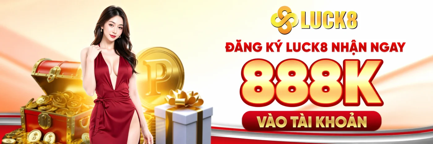 luck8 banner tặng 888k